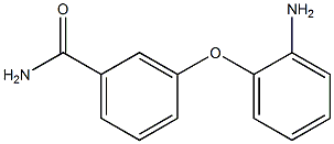 3-(2-aminophenoxy)benzamide 化学構造式