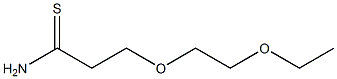 3-(2-ethoxyethoxy)propanethioamide