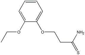 3-(2-ethoxyphenoxy)propanethioamide