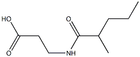 3-(2-methylpentanamido)propanoic acid