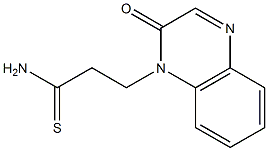 3-(2-oxoquinoxalin-1(2H)-yl)propanethioamide Structure