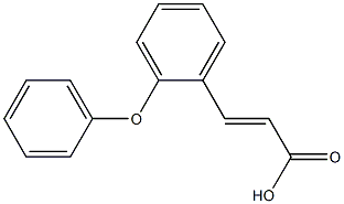 3-(2-phenoxyphenyl)prop-2-enoic acid Structure