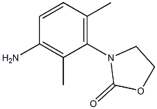 3-(3-amino-2,6-dimethylphenyl)-1,3-oxazolidin-2-one 结构式