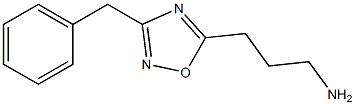  3-(3-benzyl-1,2,4-oxadiazol-5-yl)propan-1-amine