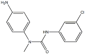 3-(4-aminophenyl)-1-(3-chlorophenyl)-3-methylurea|