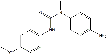 3-(4-aminophenyl)-1-(4-methoxyphenyl)-3-methylurea