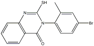 3-(4-bromo-2-methylphenyl)-2-sulfanyl-3,4-dihydroquinazolin-4-one