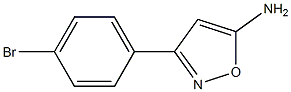 3-(4-bromophenyl)-1,2-oxazol-5-amine Structure