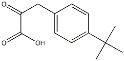 3-(4-tert-butylphenyl)-2-oxopropanoic acid 化学構造式