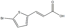 3-(5-bromothiophen-2-yl)prop-2-enoic acid