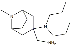 3-(aminomethyl)-8-methyl-N,N-dipropyl-8-azabicyclo[3.2.1]octan-3-amine