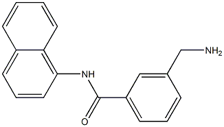 3-(aminomethyl)-N-(naphthalen-1-yl)benzamide