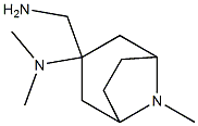 3-(aminomethyl)-N,N,8-trimethyl-8-azabicyclo[3.2.1]octan-3-amine Structure