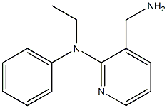 3-(aminomethyl)-N-ethyl-N-phenylpyridin-2-amine Structure