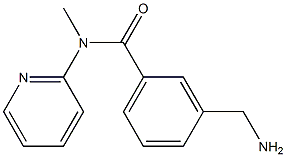 3-(aminomethyl)-N-methyl-N-(pyridin-2-yl)benzamide