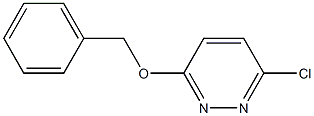 3-(benzyloxy)-6-chloropyridazine 化学構造式