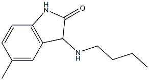 3-(butylamino)-5-methyl-2,3-dihydro-1H-indol-2-one Structure