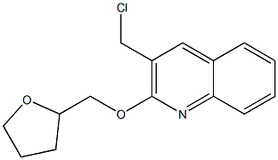 3-(chloromethyl)-2-(oxolan-2-ylmethoxy)quinoline