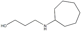 3-(cycloheptylamino)propan-1-ol Structure