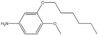 3-(hexyloxy)-4-methoxyaniline 结构式