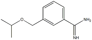 3-(isopropoxymethyl)benzenecarboximidamide Struktur