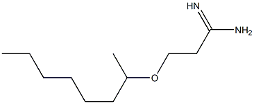 3-(octan-2-yloxy)propanimidamide Structure