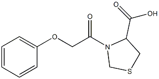 3-(phenoxyacetyl)-1,3-thiazolidine-4-carboxylic acid