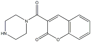 3-(piperazin-1-ylcarbonyl)-2H-chromen-2-one