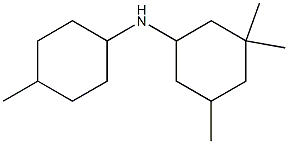 3,3,5-trimethyl-N-(4-methylcyclohexyl)cyclohexan-1-amine