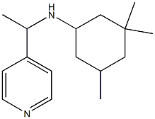 3,3,5-trimethyl-N-[1-(pyridin-4-yl)ethyl]cyclohexan-1-amine