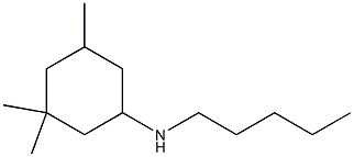 3,3,5-trimethyl-N-pentylcyclohexan-1-amine