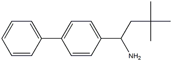 3,3-dimethyl-1-(4-phenylphenyl)butan-1-amine
