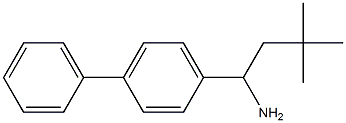  3,3-dimethyl-1-(4-phenylphenyl)butan-1-amine