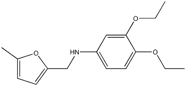 3,4-diethoxy-N-[(5-methylfuran-2-yl)methyl]aniline|