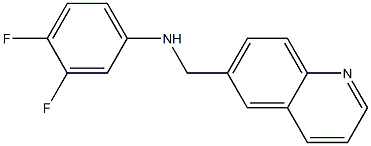  3,4-difluoro-N-(quinolin-6-ylmethyl)aniline