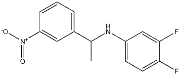  3,4-difluoro-N-[1-(3-nitrophenyl)ethyl]aniline