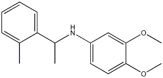  3,4-dimethoxy-N-[1-(2-methylphenyl)ethyl]aniline