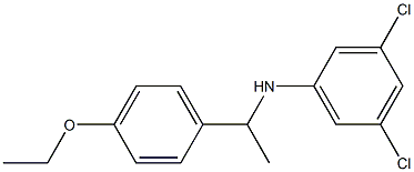 3,5-dichloro-N-[1-(4-ethoxyphenyl)ethyl]aniline