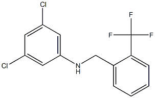  3,5-dichloro-N-{[2-(trifluoromethyl)phenyl]methyl}aniline