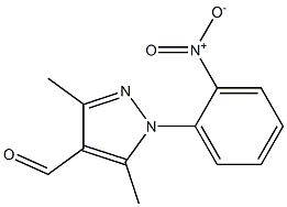 3,5-dimethyl-1-(2-nitrophenyl)-1H-pyrazole-4-carbaldehyde
