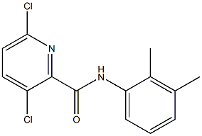 3,6-dichloro-N-(2,3-dimethylphenyl)pyridine-2-carboxamide 化学構造式