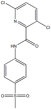 3,6-dichloro-N-(4-methanesulfonylphenyl)pyridine-2-carboxamide