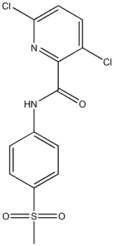  3,6-dichloro-N-(4-methanesulfonylphenyl)pyridine-2-carboxamide