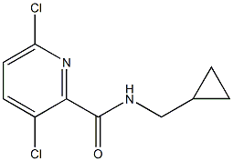 3,6-dichloro-N-(cyclopropylmethyl)pyridine-2-carboxamide Structure