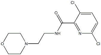 3,6-dichloro-N-[2-(morpholin-4-yl)ethyl]pyridine-2-carboxamide|