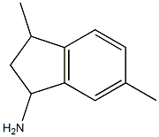 3,6-dimethyl-2,3-dihydro-1H-inden-1-amine Structure