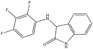 3-[(2,3,4-trifluorophenyl)amino]-2,3-dihydro-1H-indol-2-one