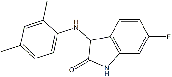 3-[(2,4-dimethylphenyl)amino]-6-fluoro-2,3-dihydro-1H-indol-2-one|