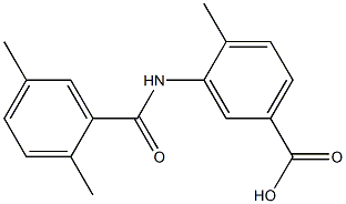 3-[(2,5-dimethylbenzene)amido]-4-methylbenzoic acid
