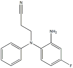 3-[(2-amino-4-fluorophenyl)(phenyl)amino]propanenitrile